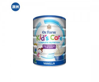 【澳洲直邮包邮】OZ Farm 澳美滋 儿童营养成长奶粉 香草味 900克/罐（1-10岁儿童适用）